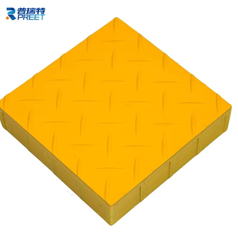 FRP grating deck suitable for walking barefoot by the seaside FRP grating deck suitable for walking barefoot by the seaside